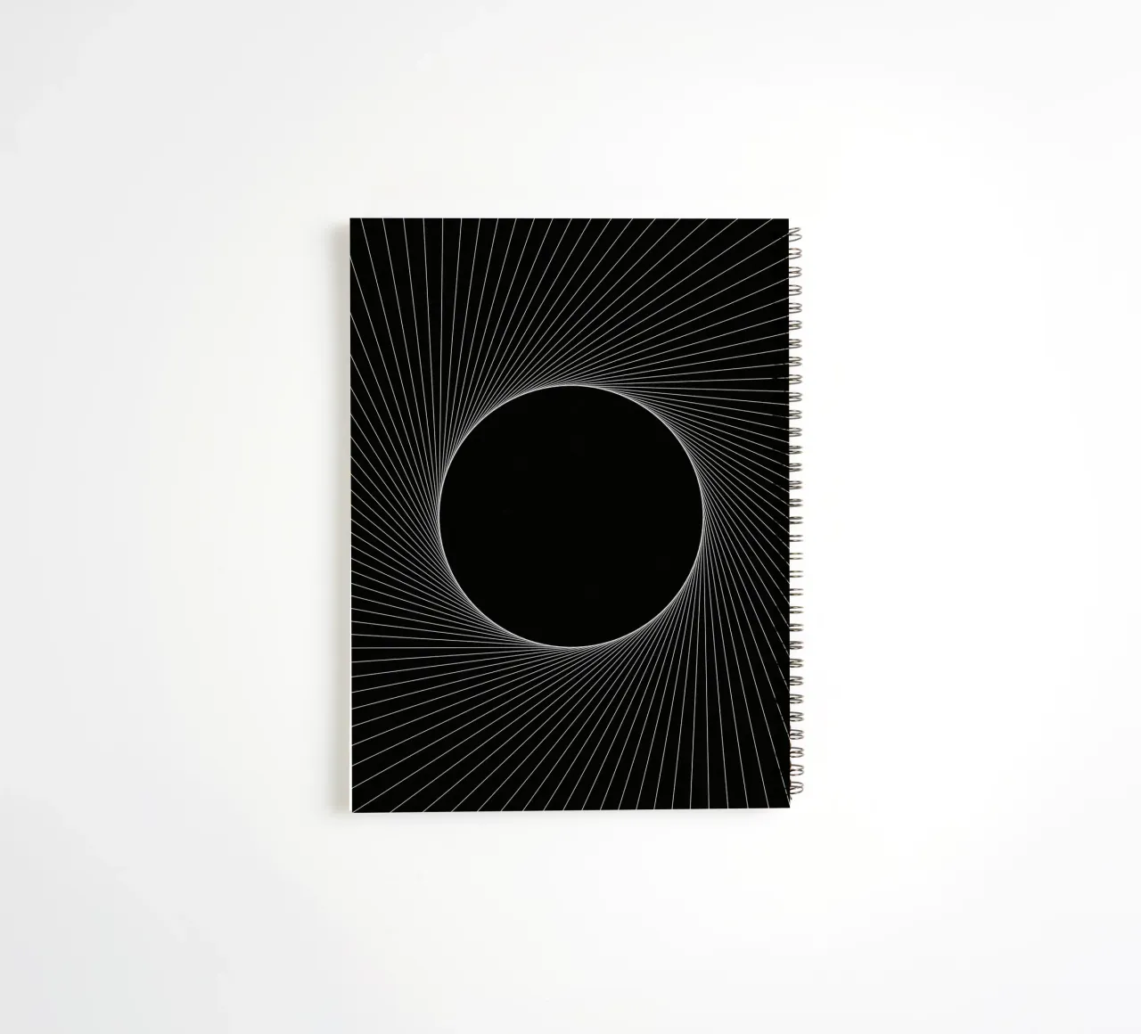 Grafische Eclipse Ringbuch von Katja Stehle Design