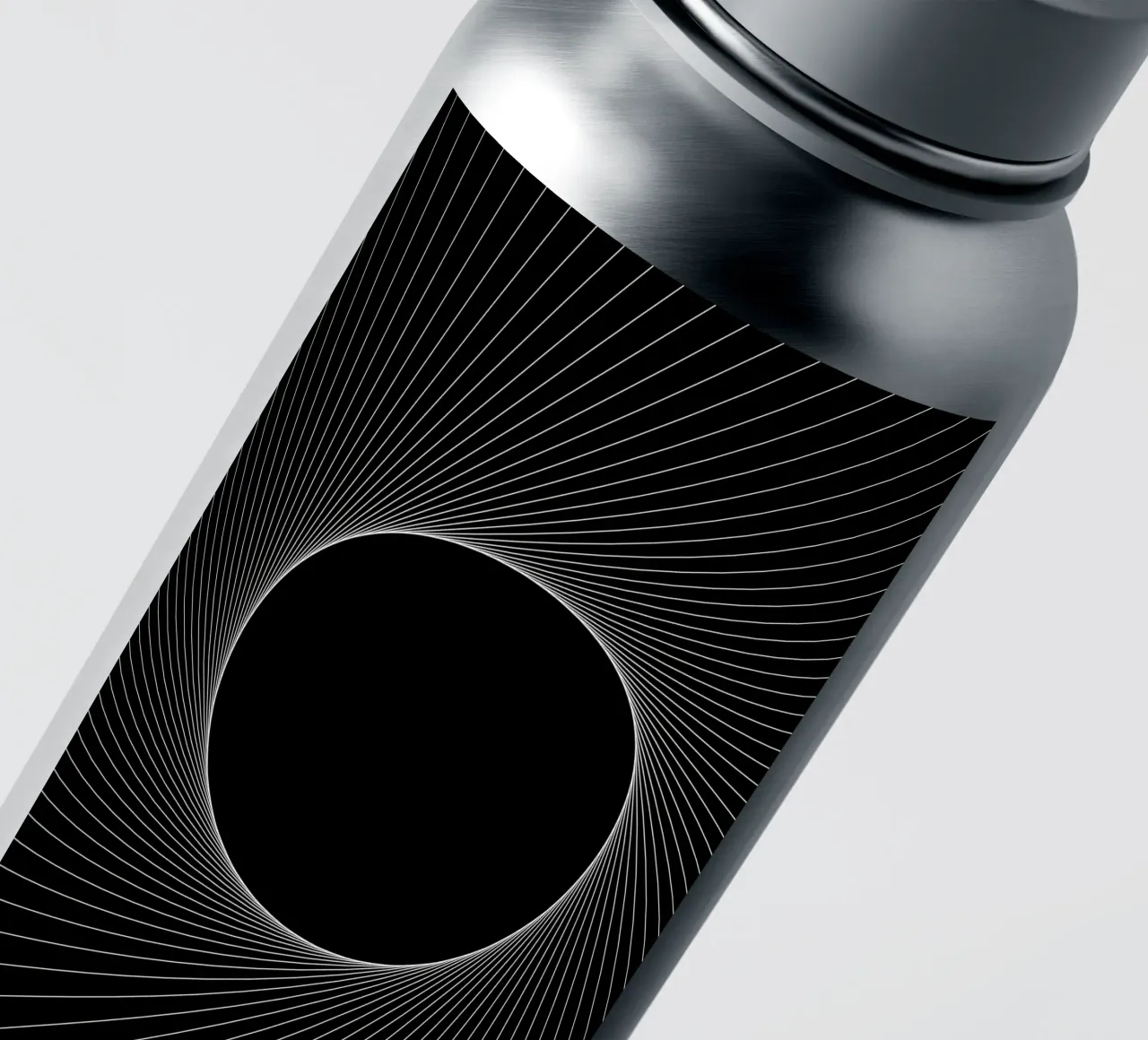 Graphical Eclipse sticker by Katja Stehle Design