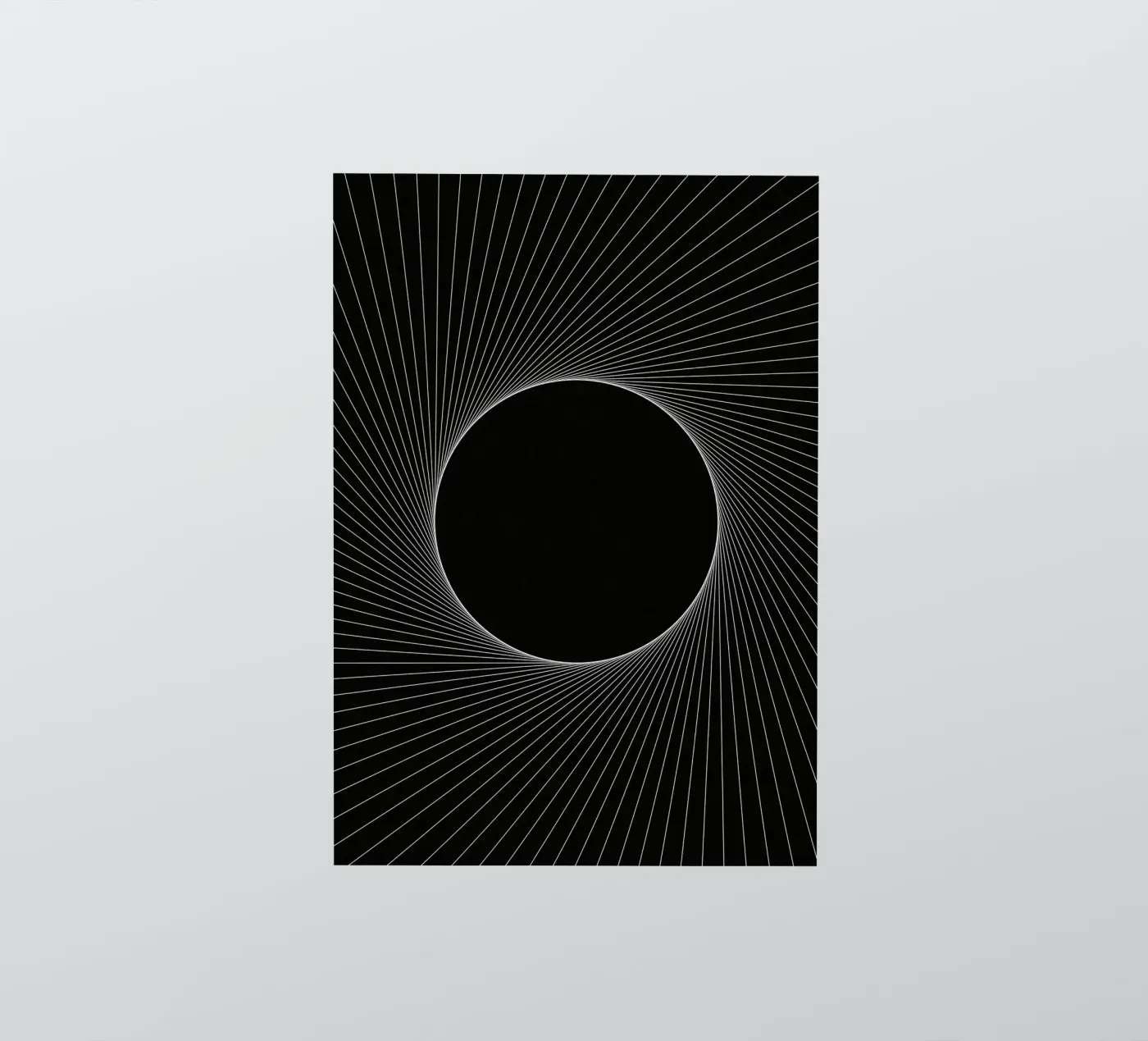 Graphical Eclipse Sticker von Katja Stehle Design