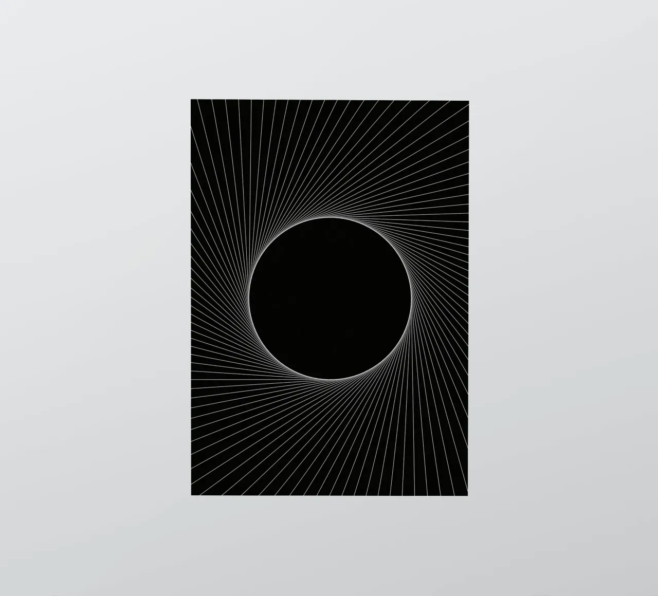 Graphical Eclipse sticker by Katja Stehle Design