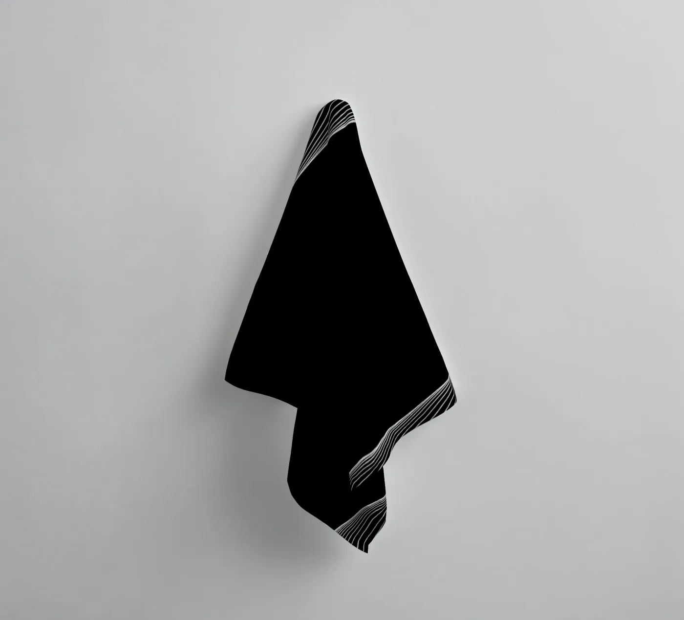 Graphical Eclipse towel by Katja Stehle Design