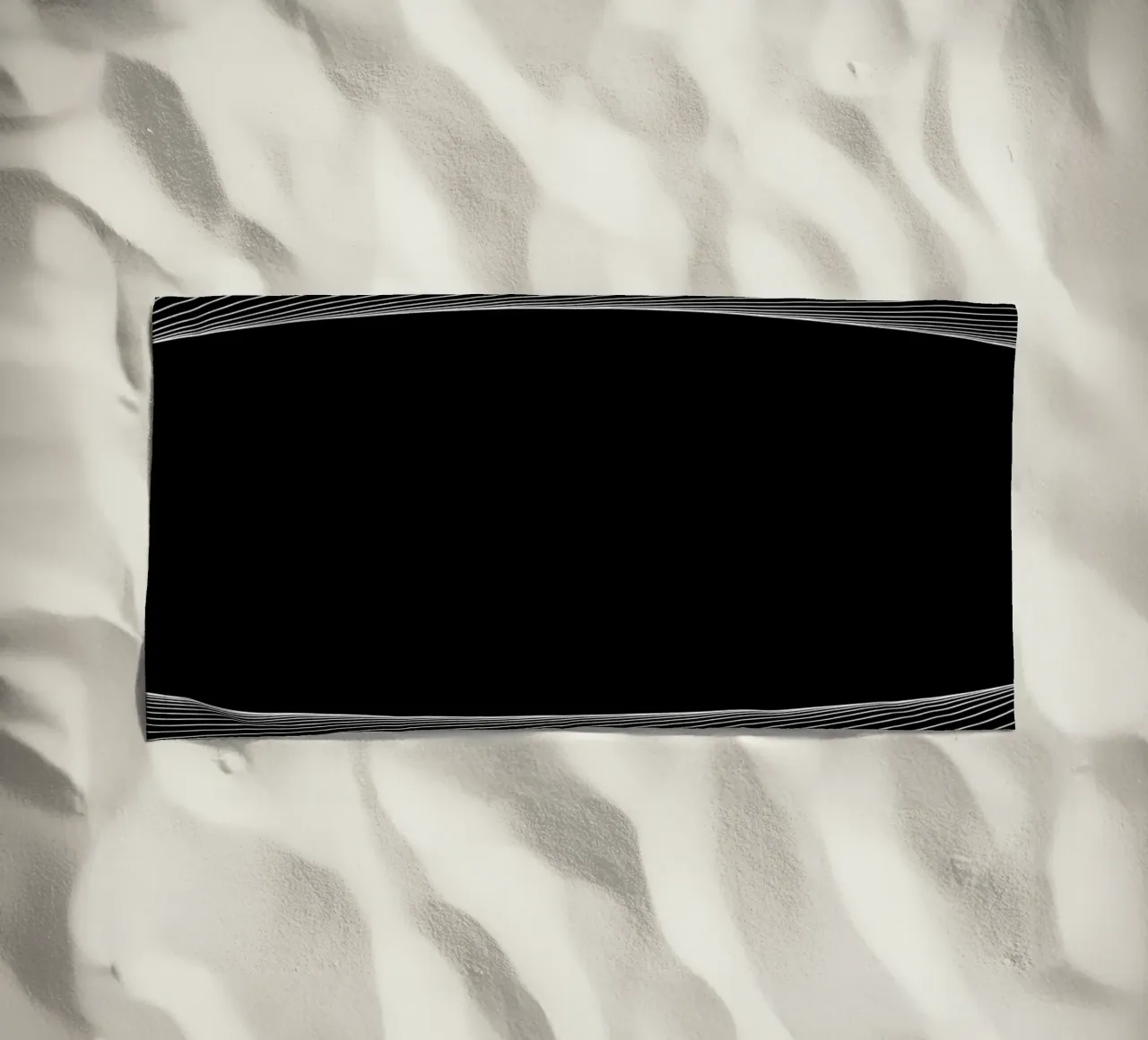 Grafische Eclipse Strandtuch von Katja Stehle Design