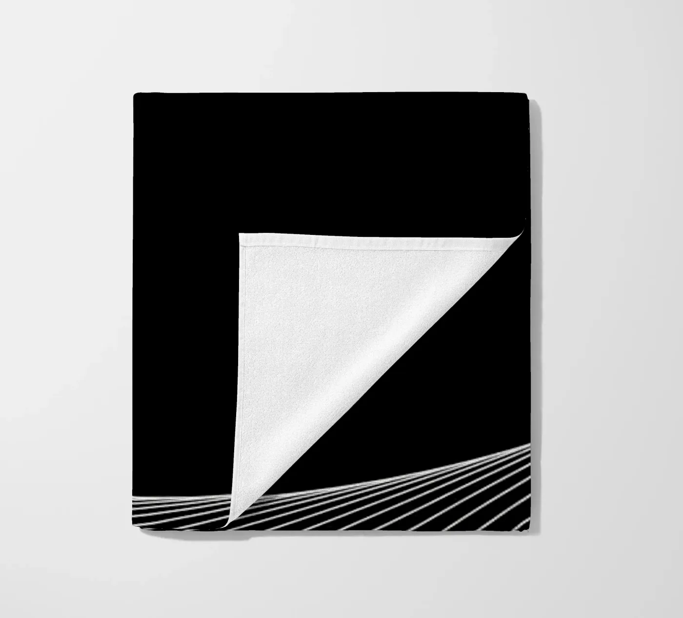 Eclissi grafica telo mare da Katja Stehle Design