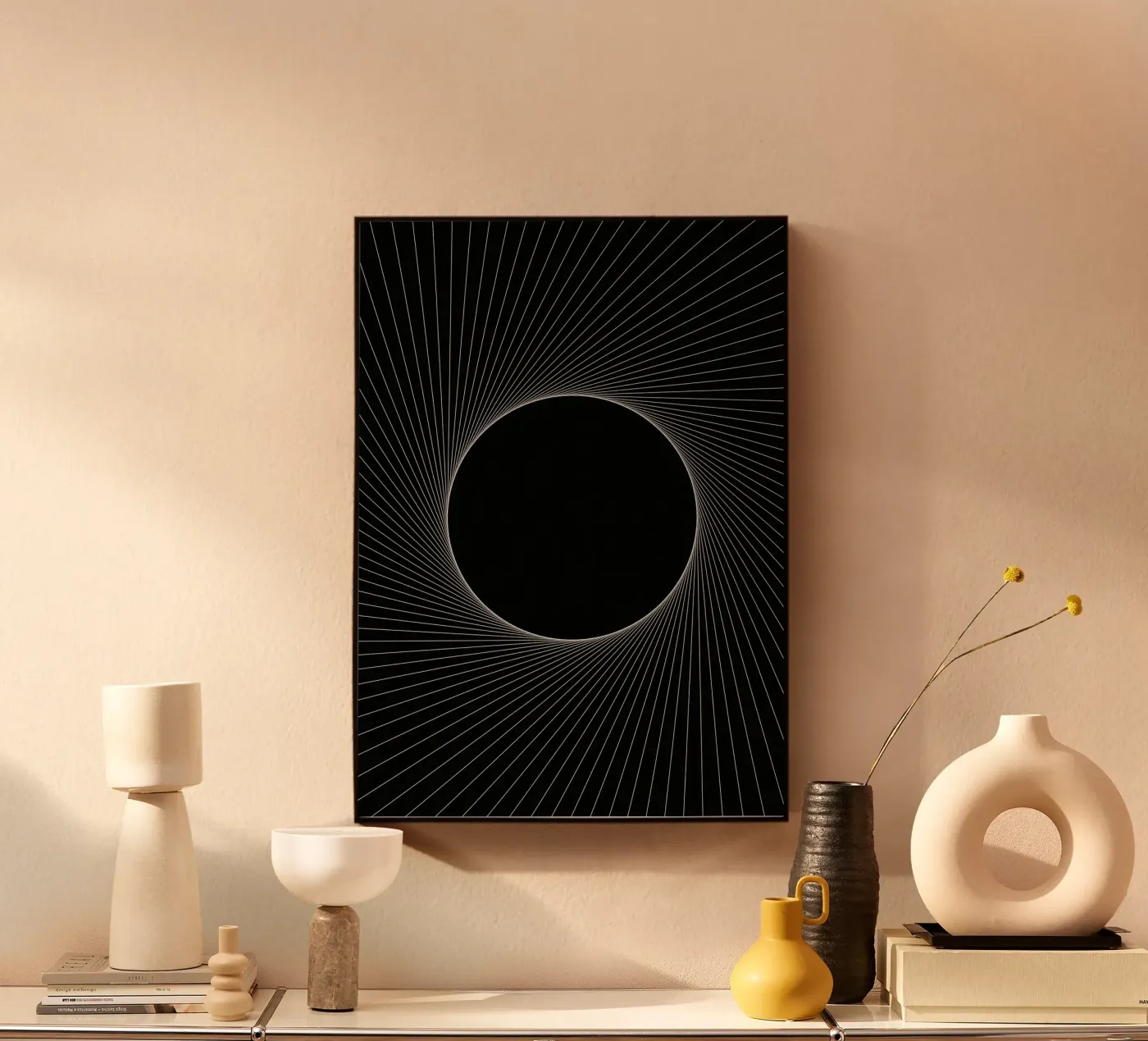 Eclipse graphique plexiglas de Katja Stehle Design