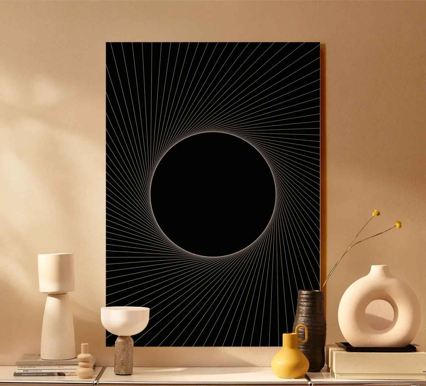 Eclipse graphique plexiglas de Katja Stehle Design