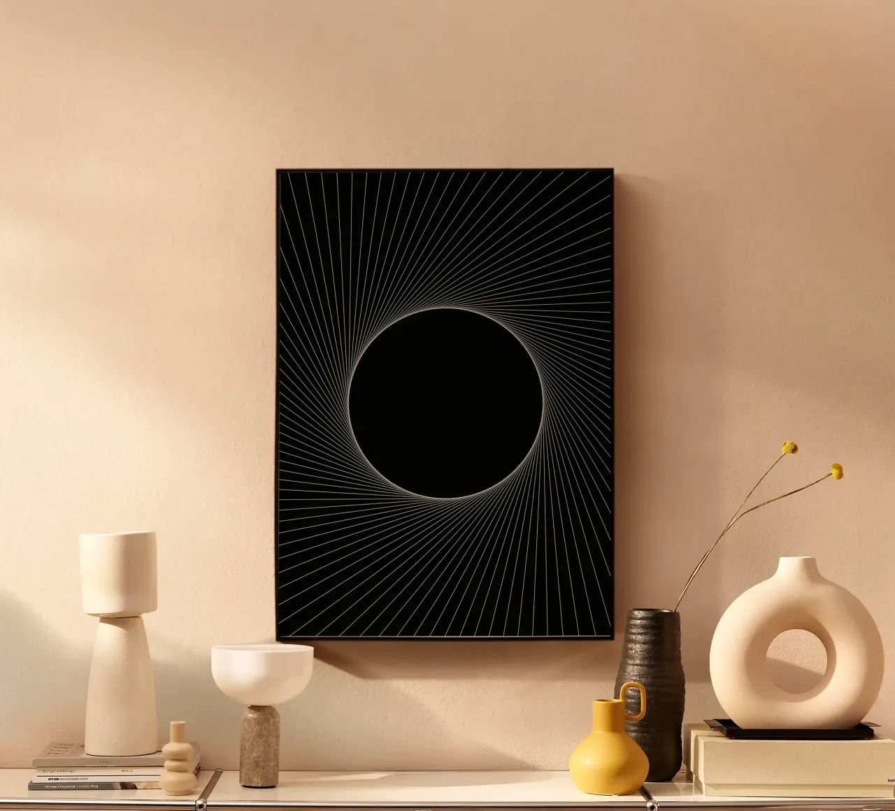 Eclipse gráfico aluminio dibond de Katja Stehle Design