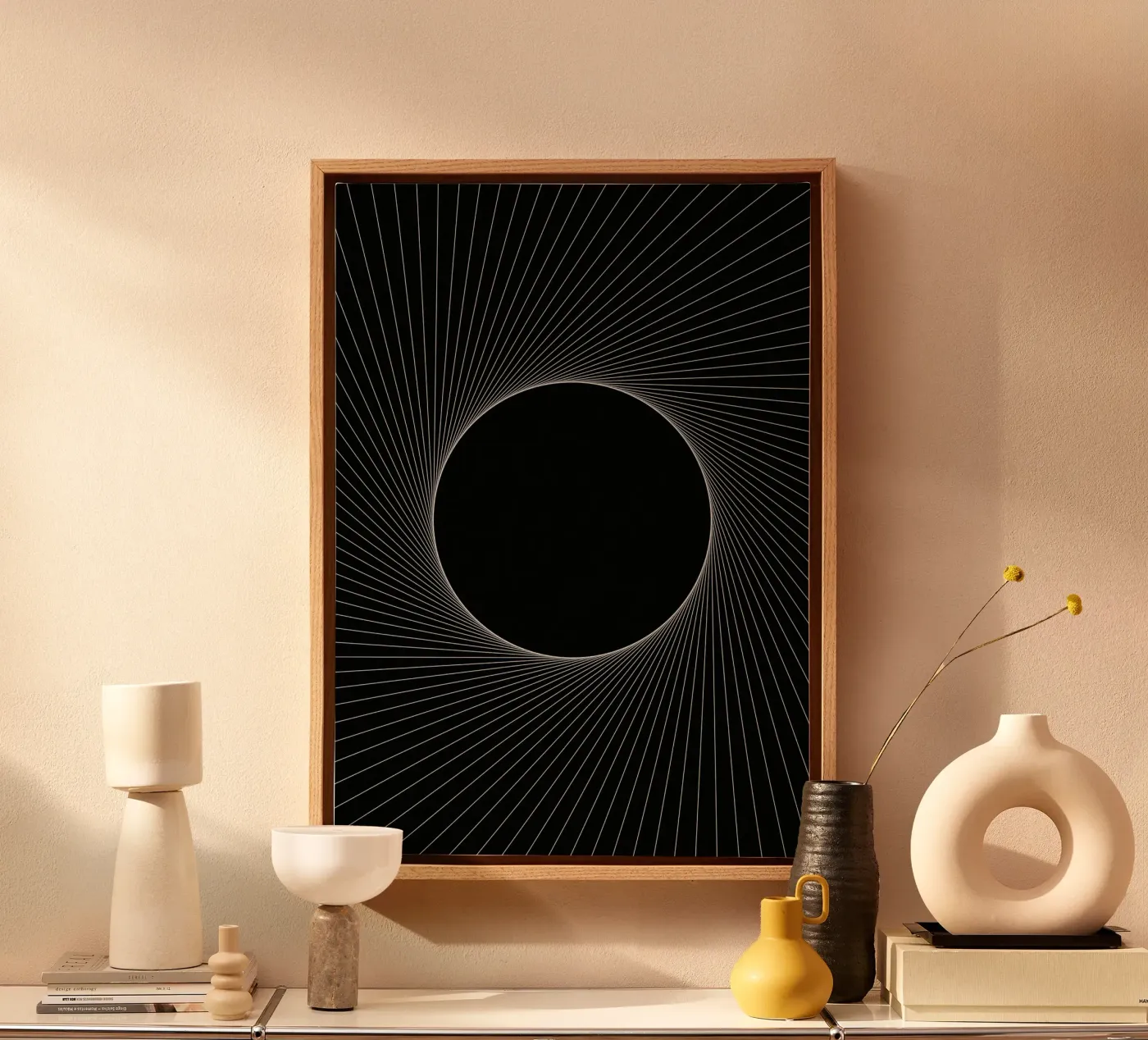 Graphical Eclipse canvas van Katja Stehle Design