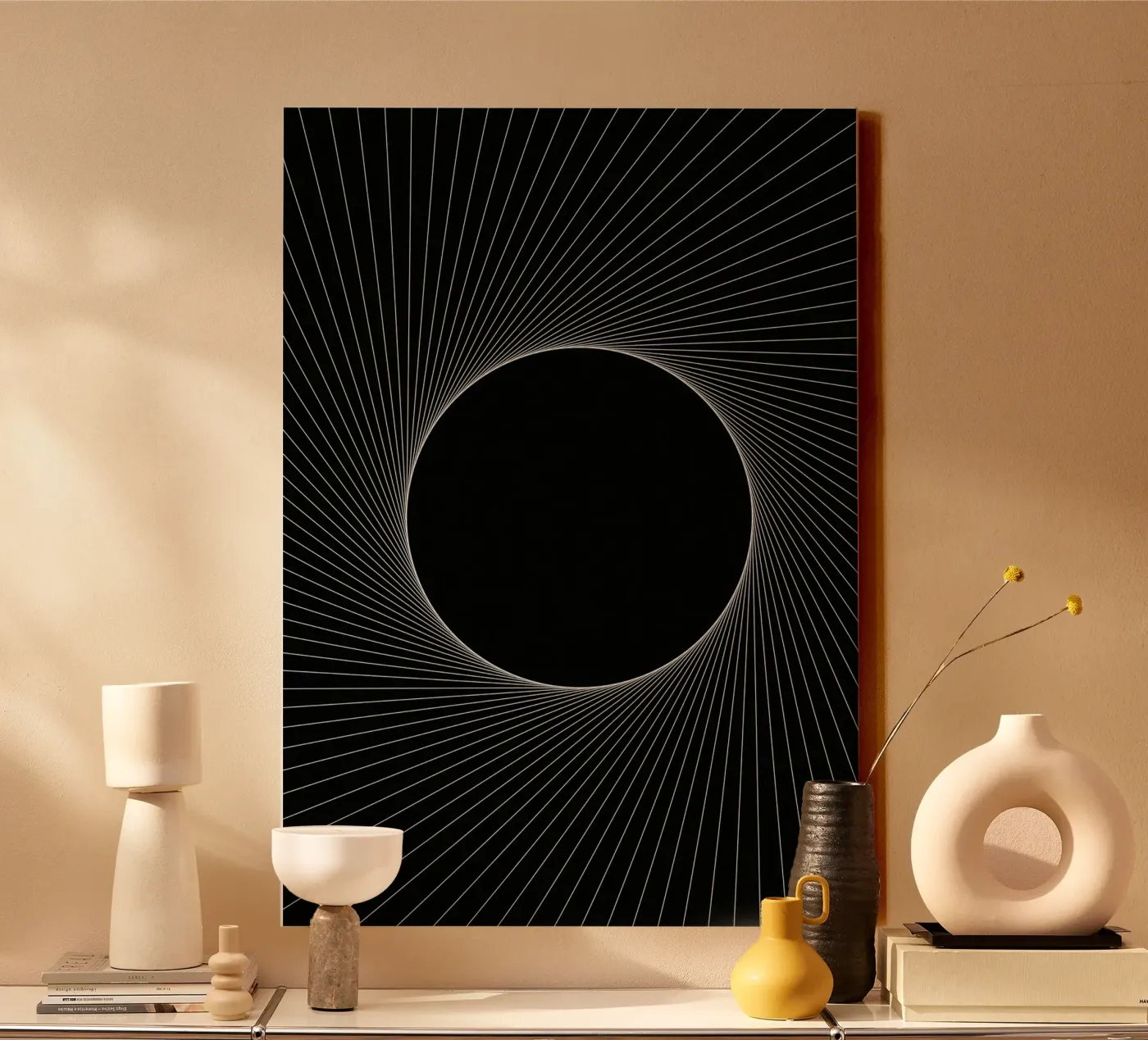 Graphical Eclipse canvas by Katja Stehle Design