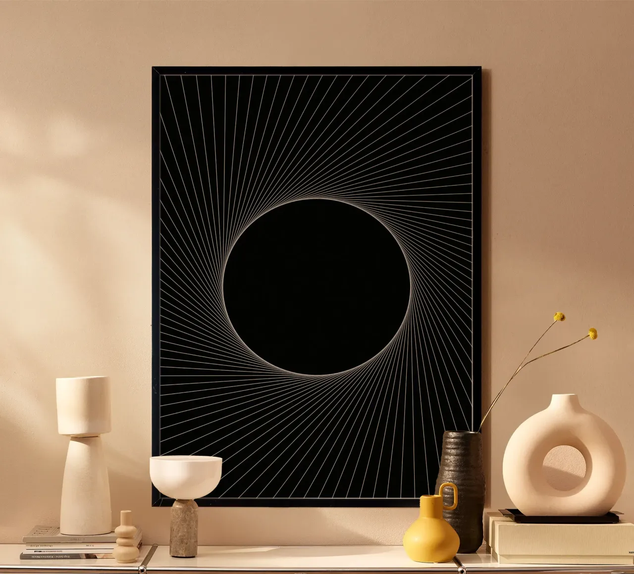 Grafische Eclipse Poster von Katja Stehle Design