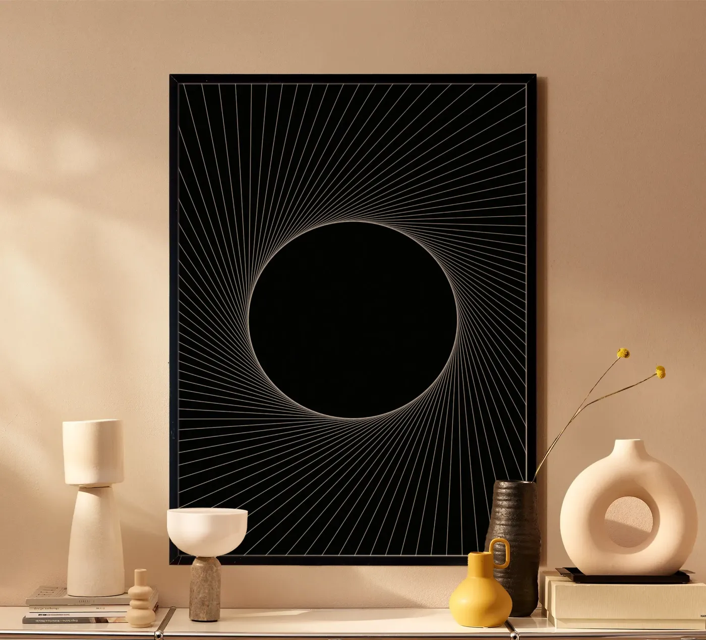 Graphical Eclipse poster by Katja Stehle Design