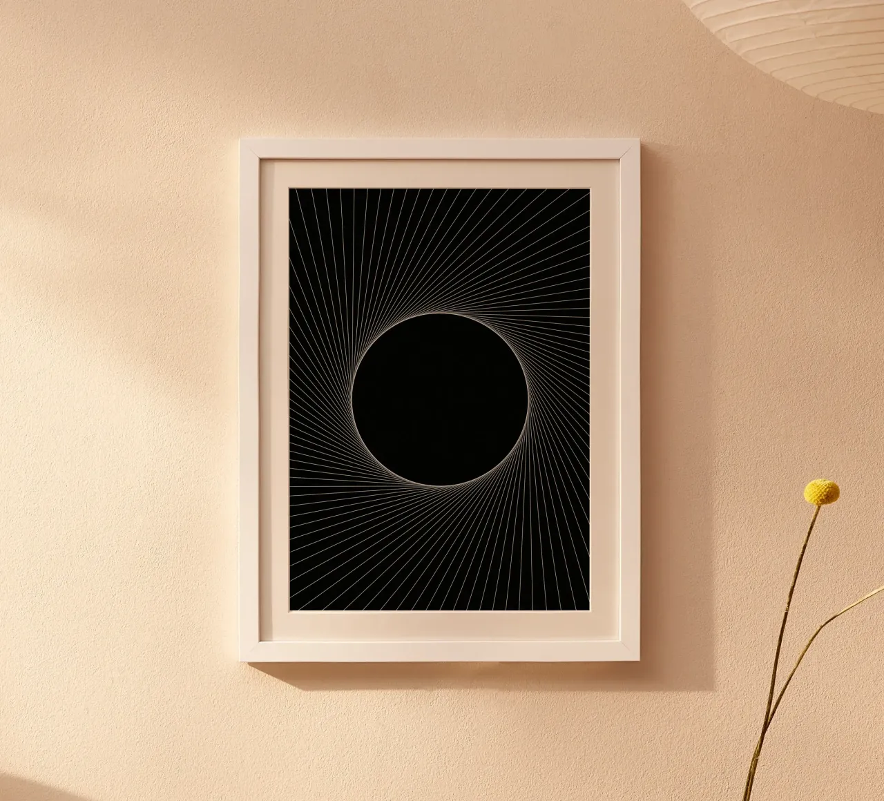 Grafische Eclipse Poster von Katja Stehle Design