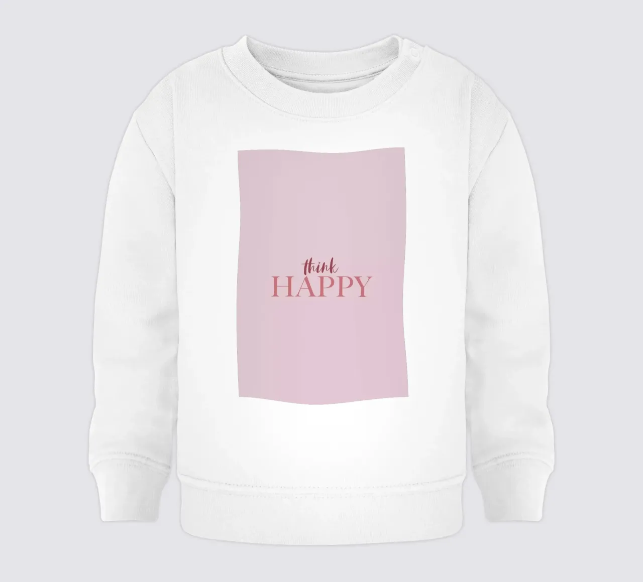 Think Happy sudadera de bebé de Ayleen