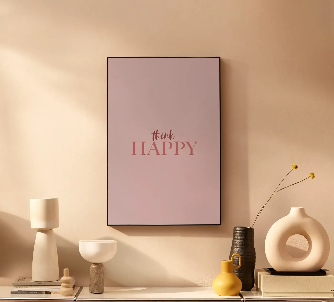 Think Happy plexiglass da Ayleen