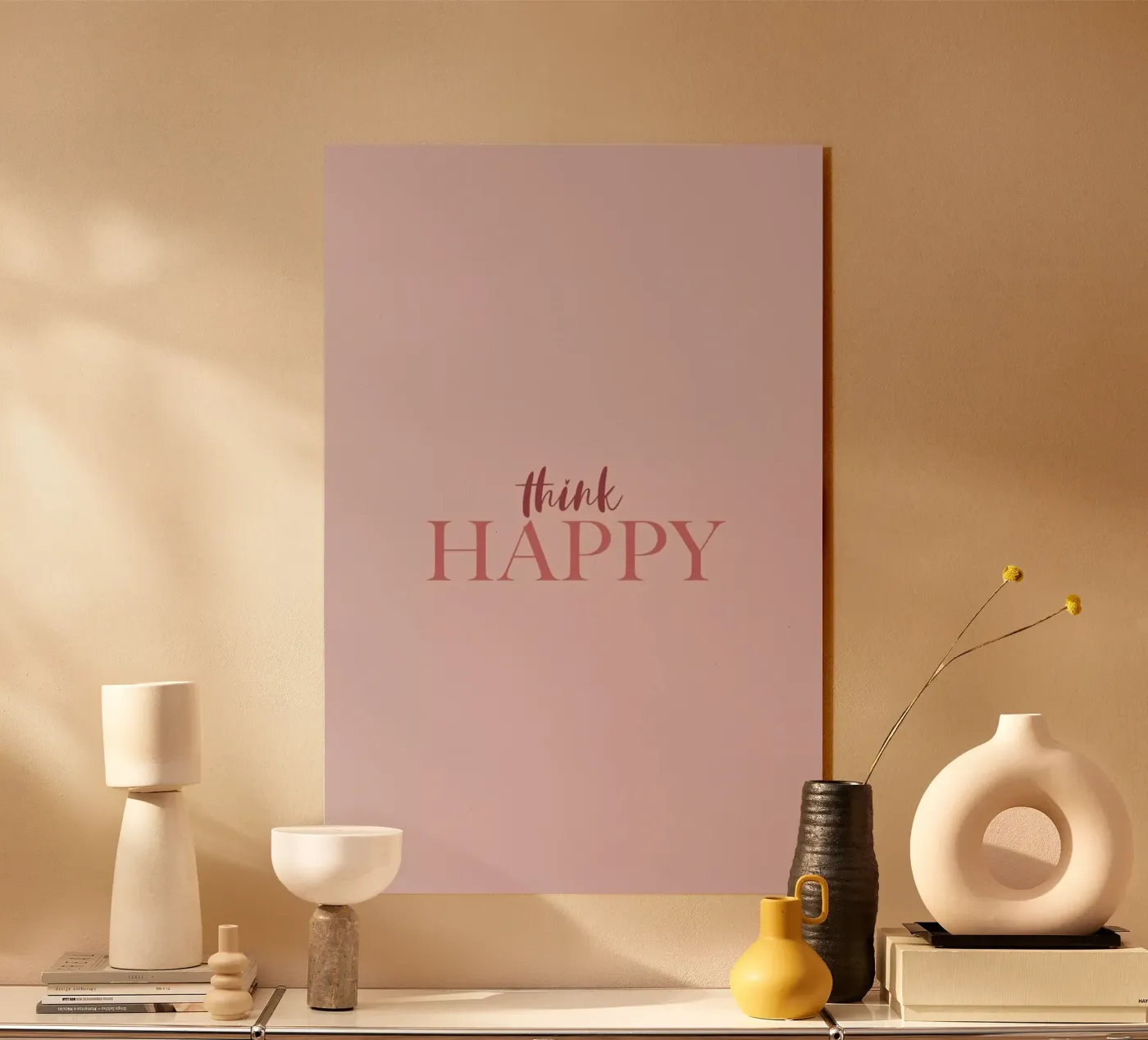 Think Happy plexiglass da Ayleen