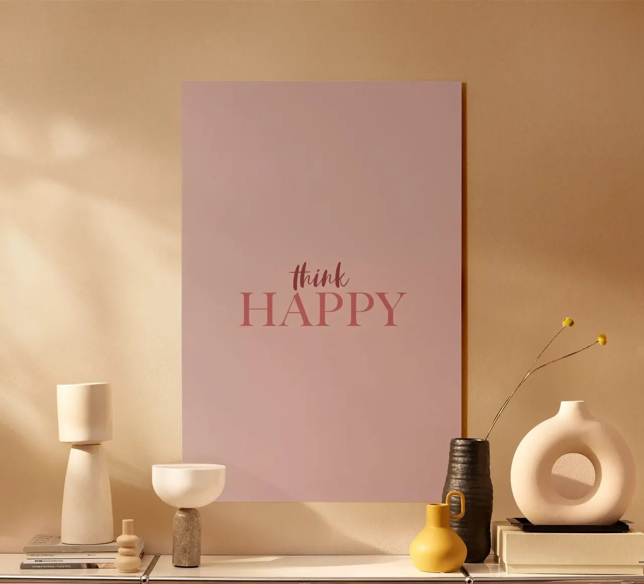 Think Happy plexiglass da Ayleen