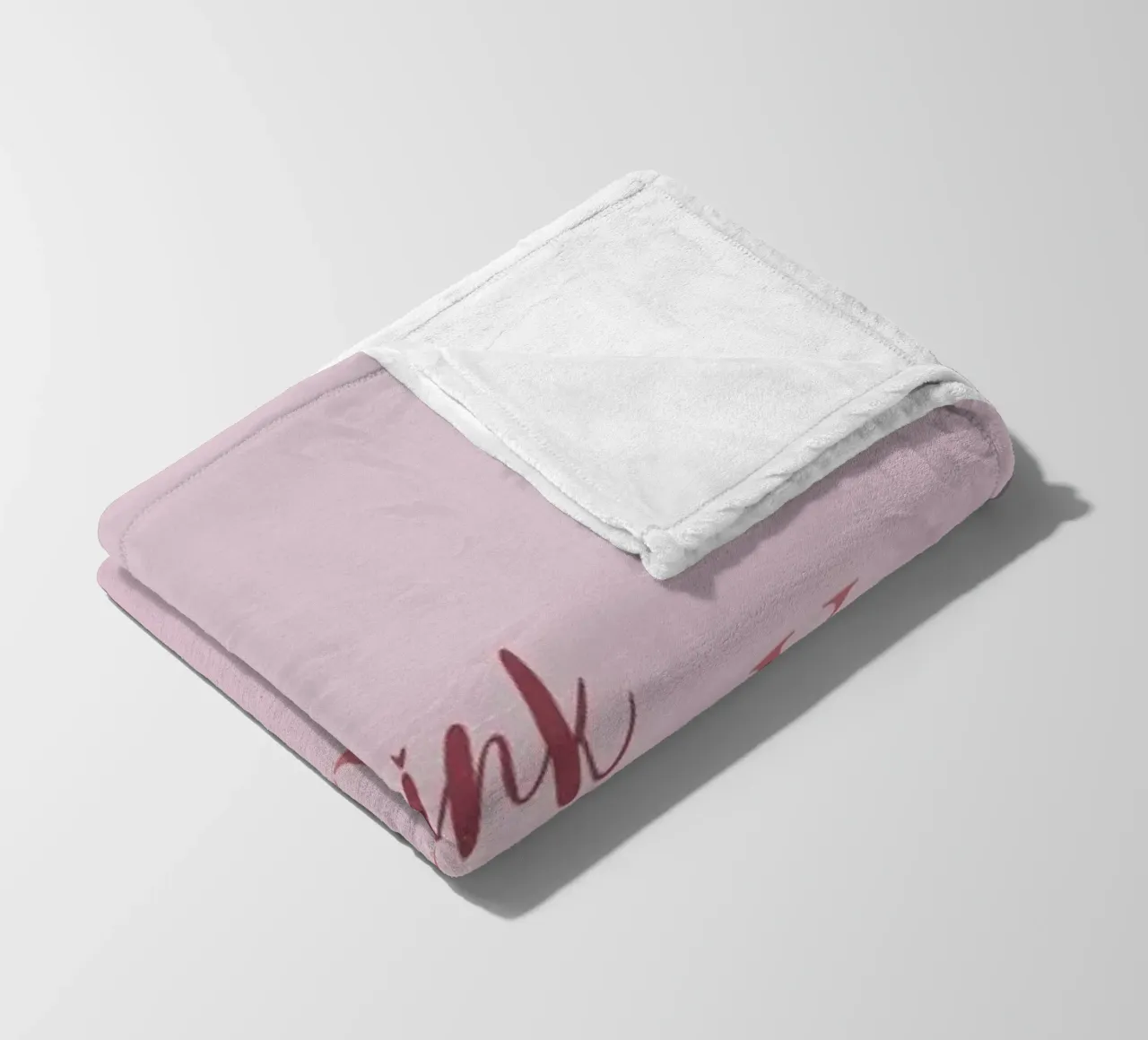 Think Happy coperta in pile da Ayleen
