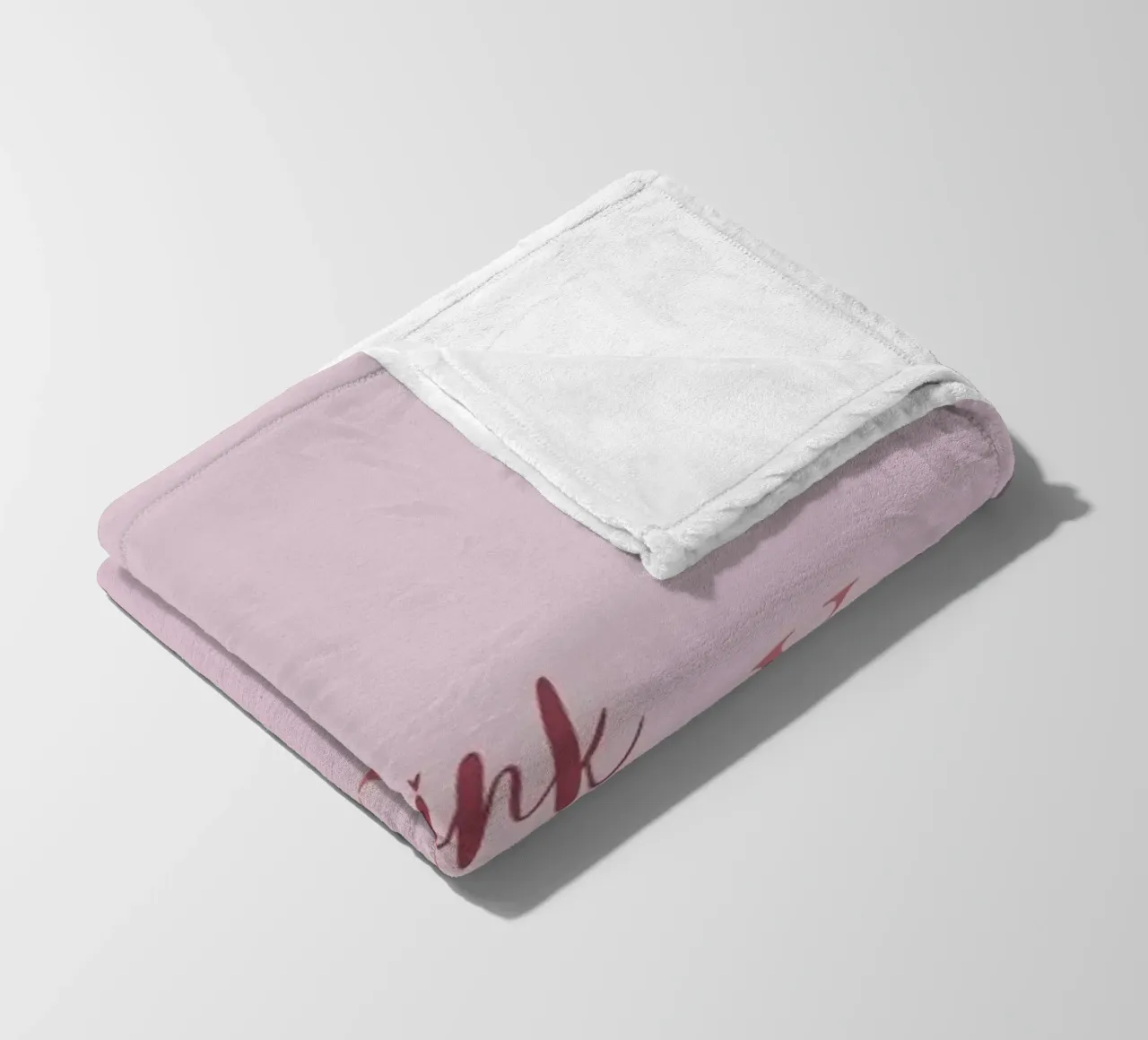 Think Happy coperta in pile da Ayleen