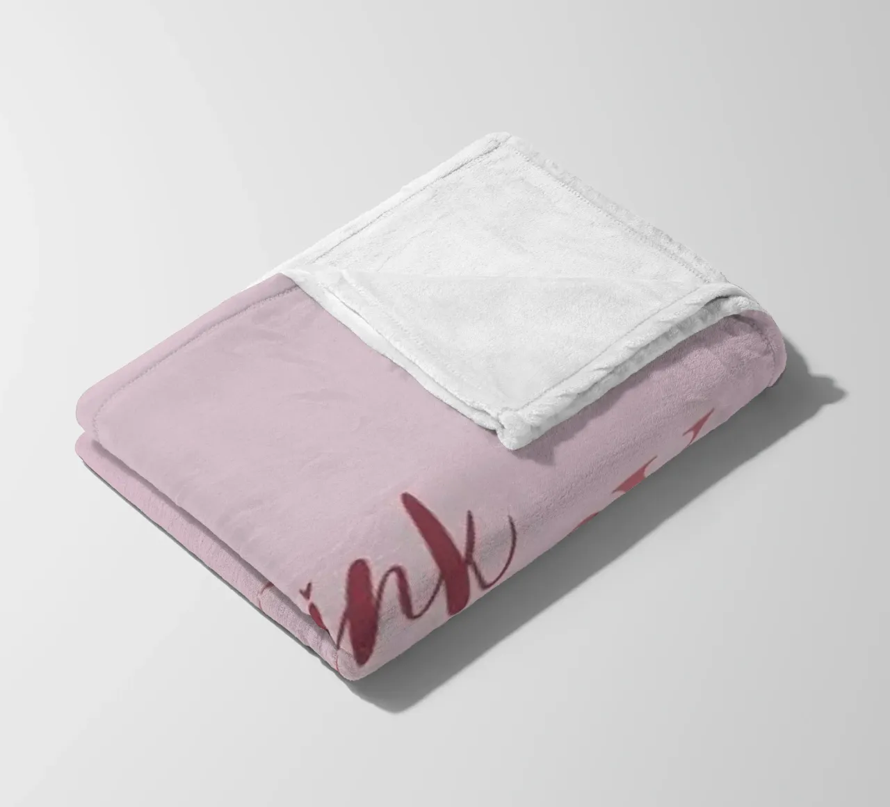 Think Happy coperta in pile da Ayleen