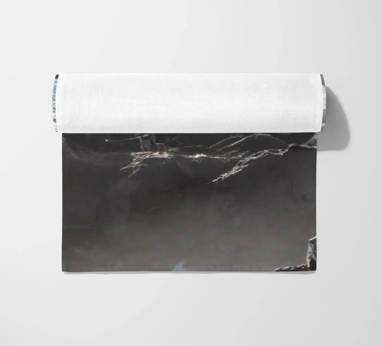 Blue coast - Reunion Island beach towel by Léa Lefebvre Photography