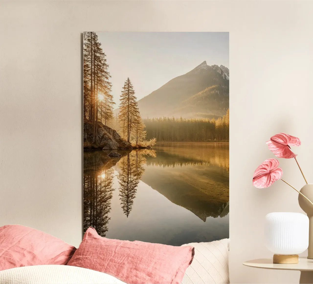 Alpine Glow & Calm alluminio dibond da BLICKPUNKT