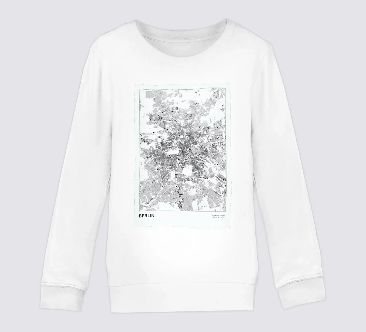 Berlin Map sudadera para niño de The Cartography Collection