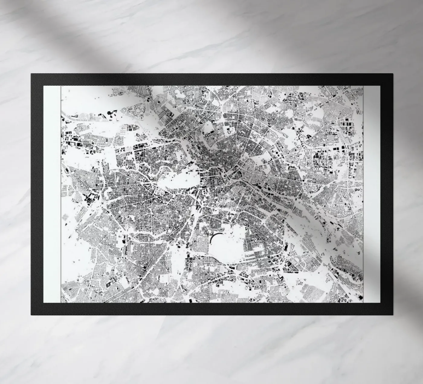 Berlin Map deurmat van The Cartography Collection