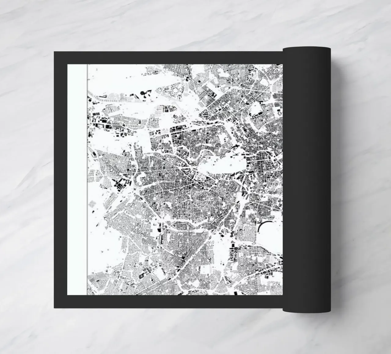 Berlin Map zerbino da The Cartography Collection