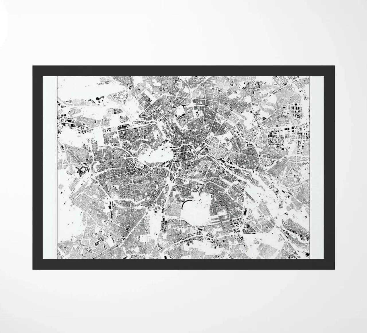 Berlin Map doormat by The Cartography Collection
