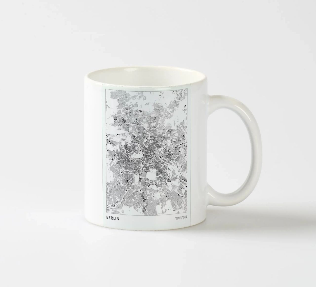 Berlin Map tazza in ceramica da The Cartography Collection