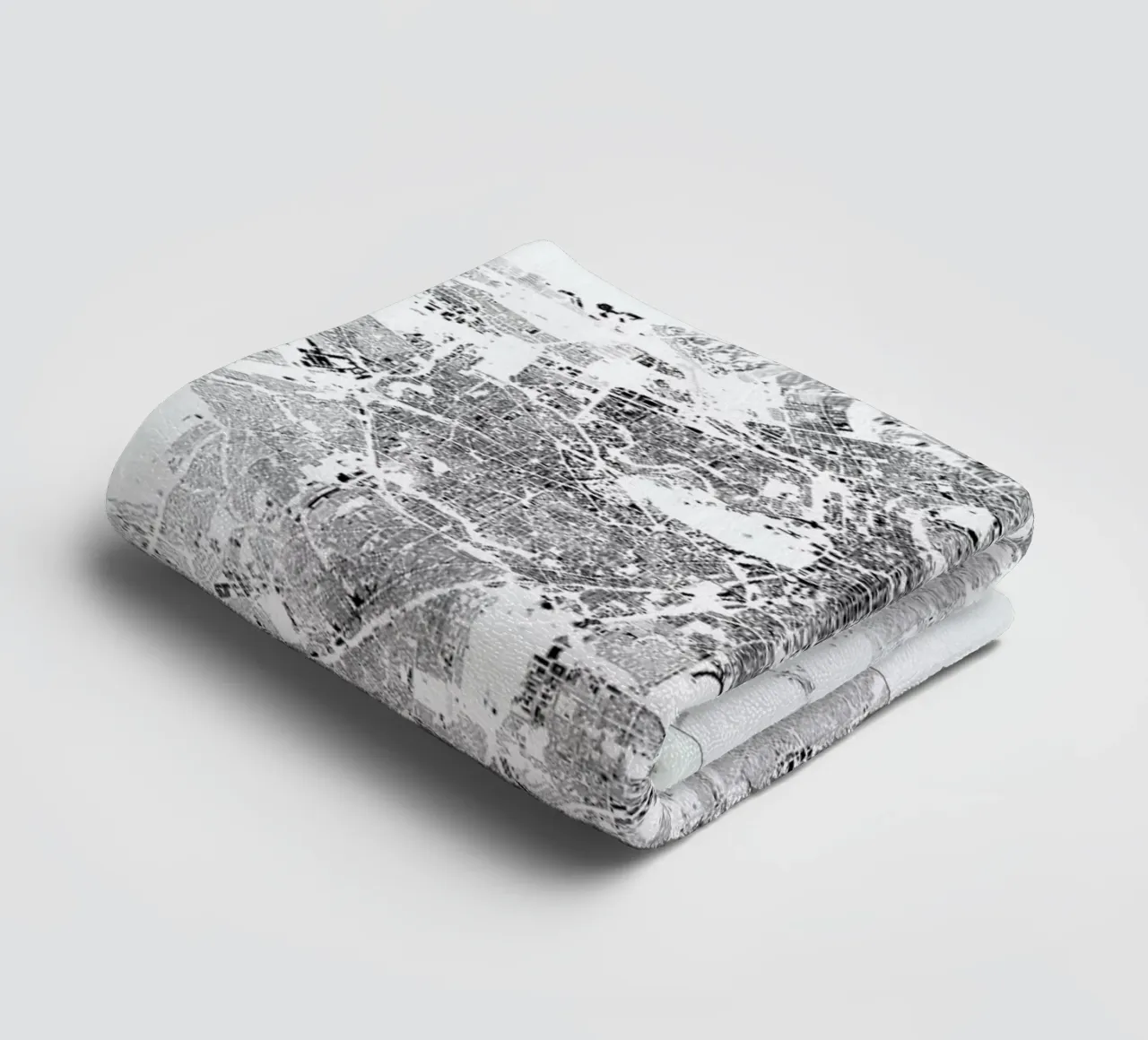 Berlin Map towel by The Cartography Collection