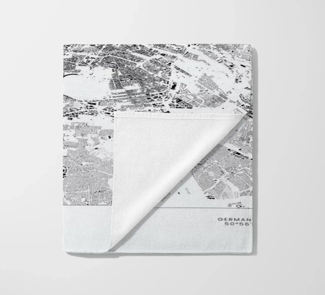 Berlin Map telo mare da The Cartography Collection