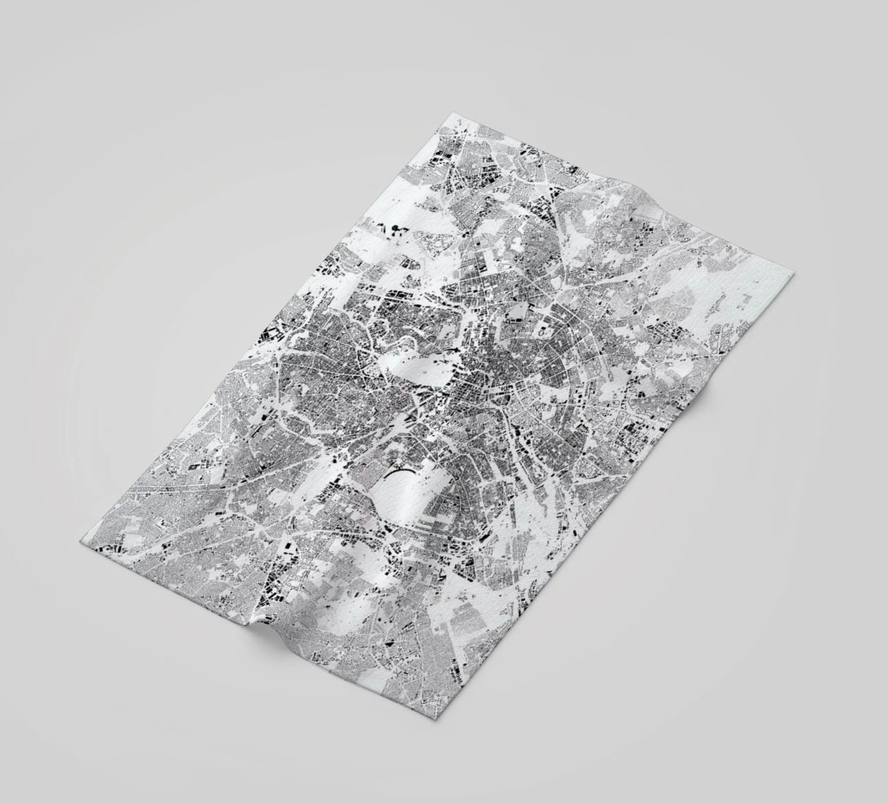Berlin Map telo mare da The Cartography Collection