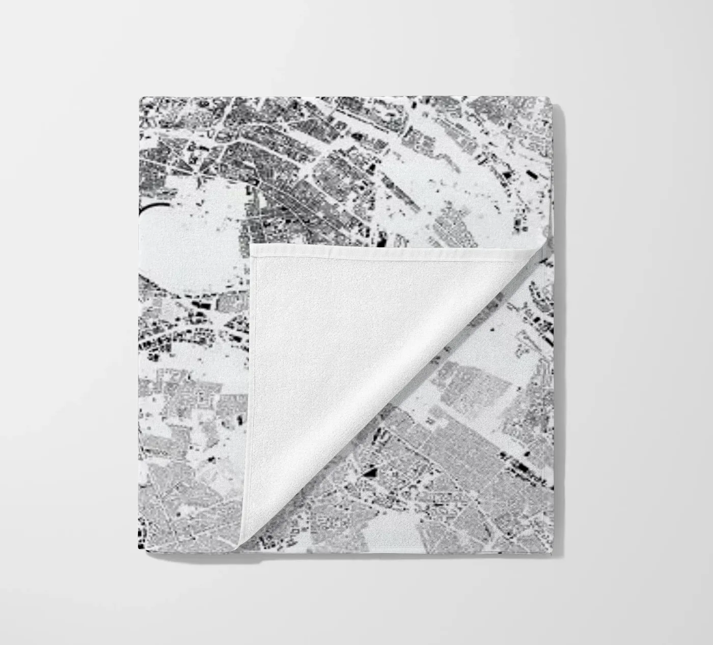 Berlin Map beach towel by The Cartography Collection