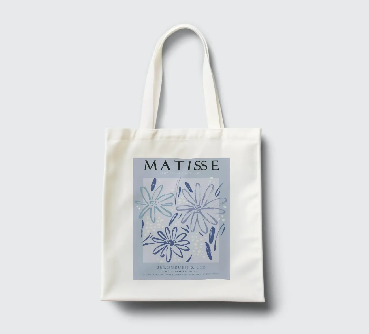 Henri Matisse - Blue Exhibition 2 Jutebeutel von Perdana shop