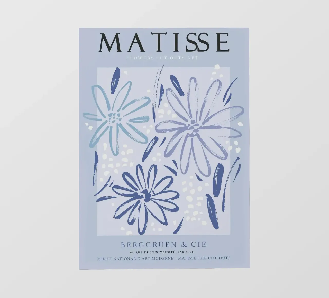 Henri Matisse - Mostra Blu 2 pellicola backlit da Perdana shop