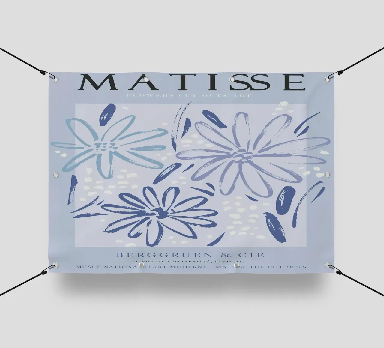 Henri Matisse - Mostra Blu 2 telo in pvc da Perdana shop