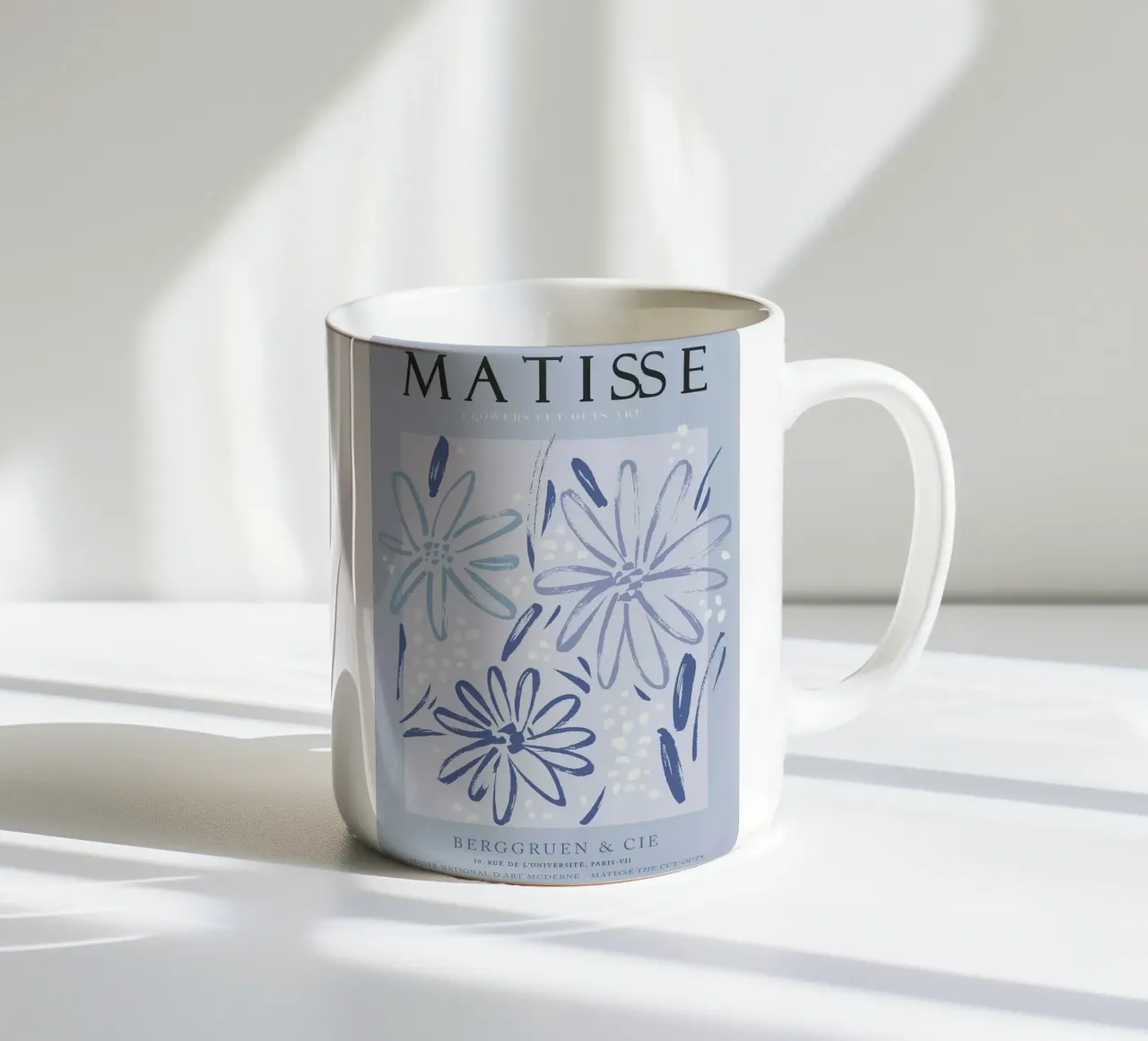 Henri Matisse - Mostra Blu 2 tazza in ceramica da Perdana shop