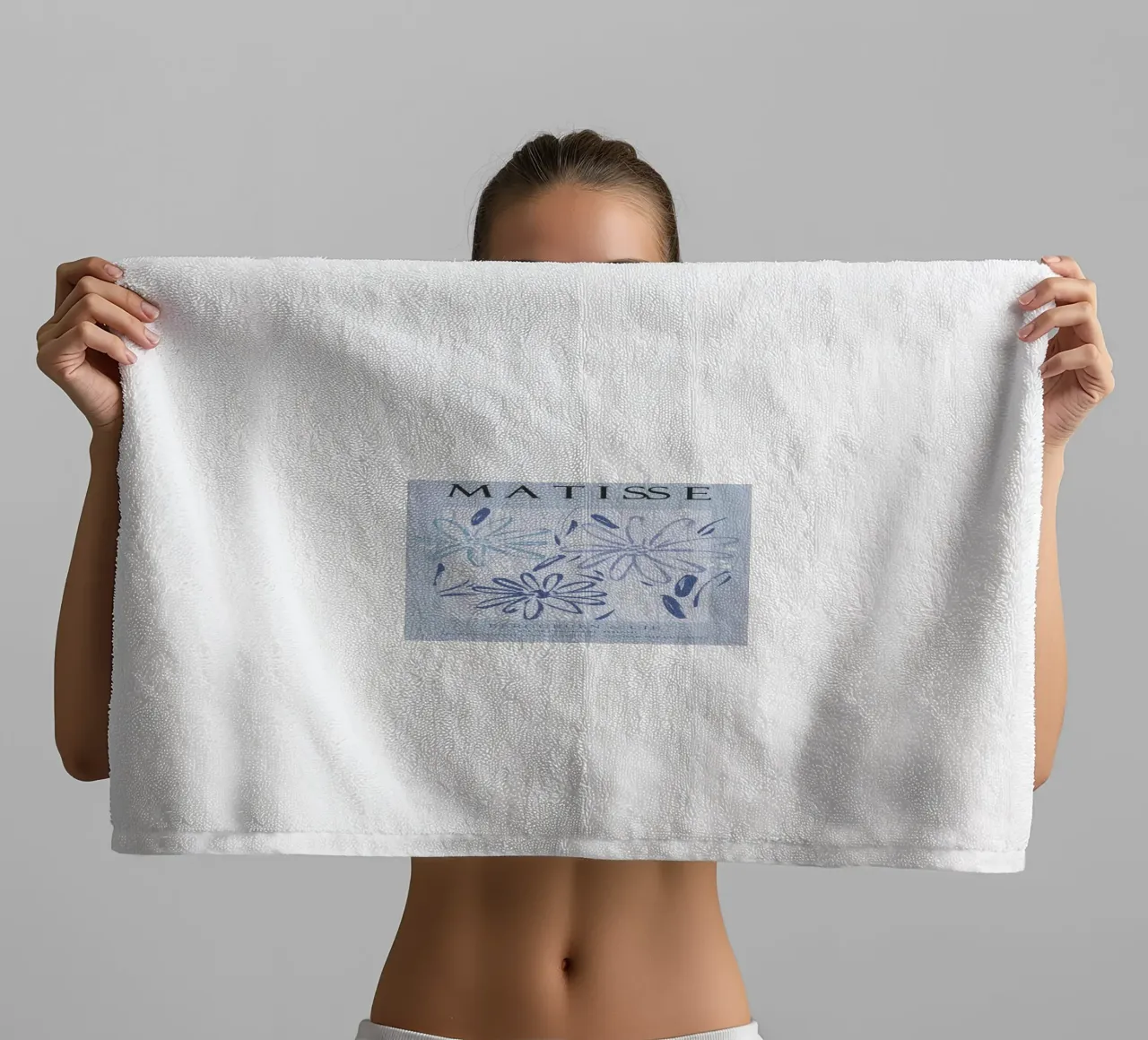 Henri Matisse - Mostra Blu 2 asciugamano da bagno da Perdana shop
