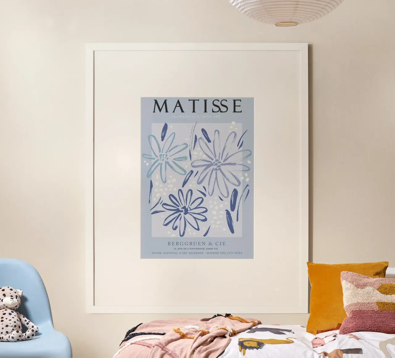 Henri Matisse - Mostra Blu 2 carta hahnemühle da Perdana shop