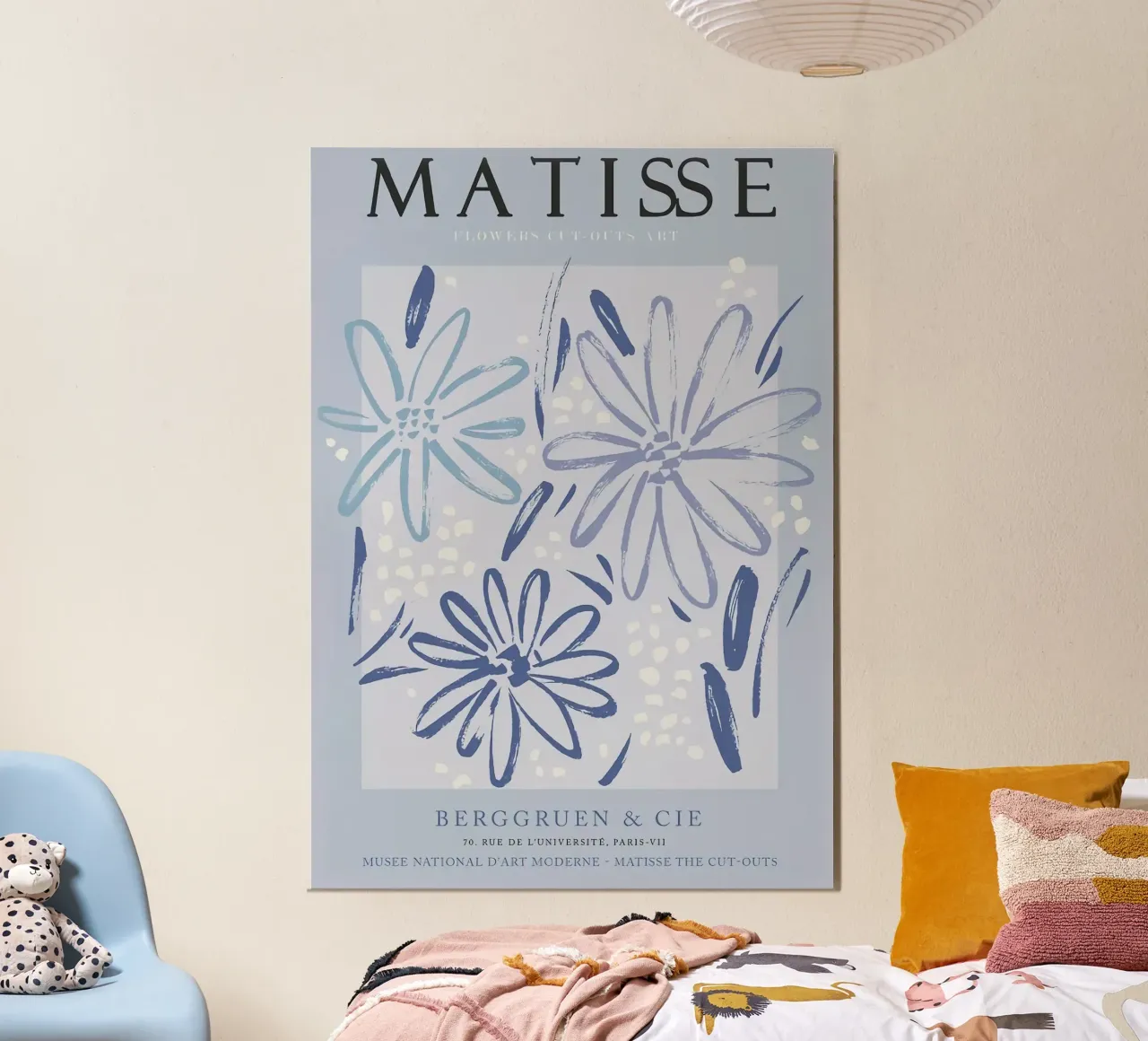 Henri Matisse - Mostra Blu 2 carta hahnemühle da Perdana shop