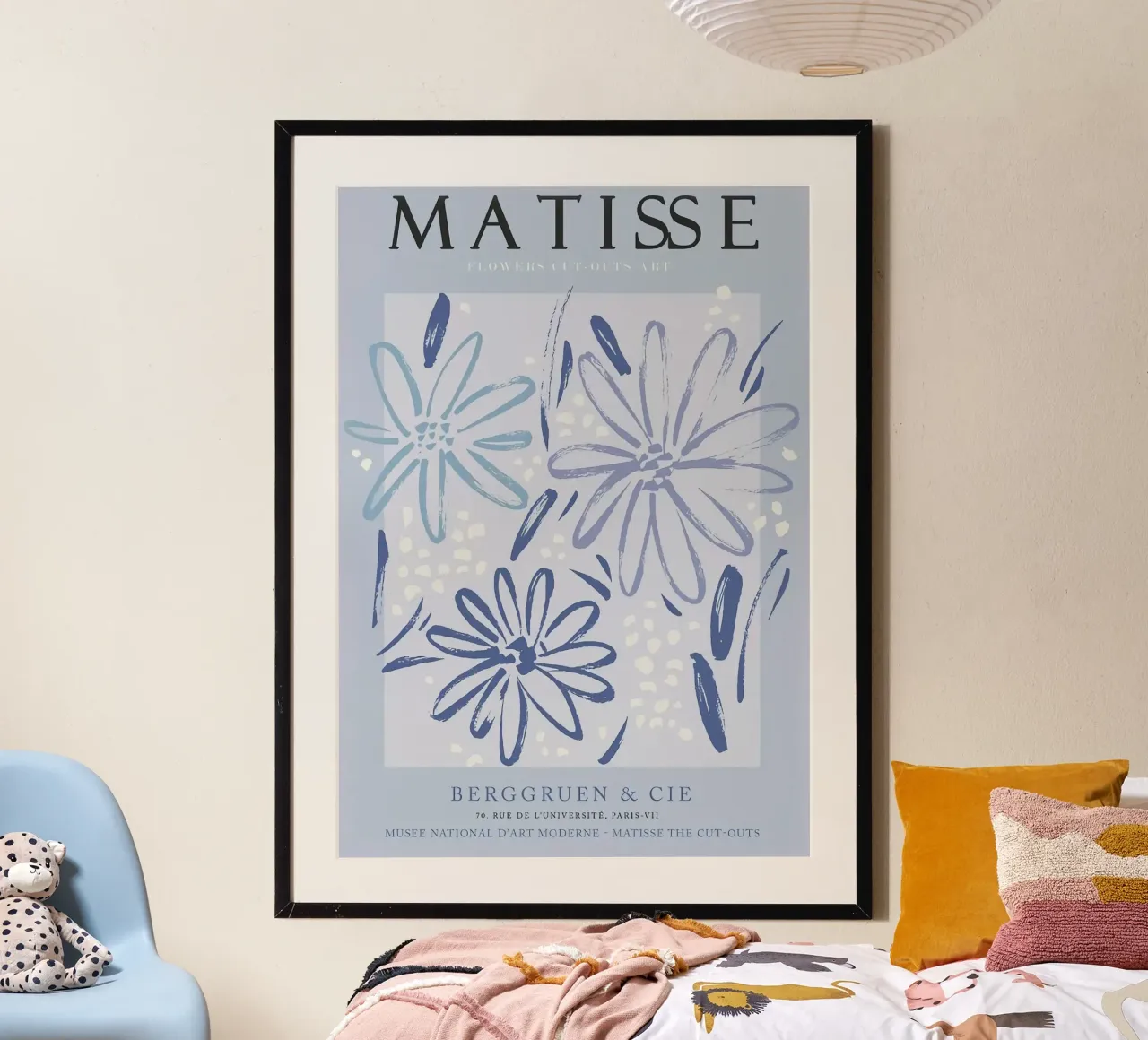 Henri Matisse - Mostra Blu 2 carta hahnemühle da Perdana shop
