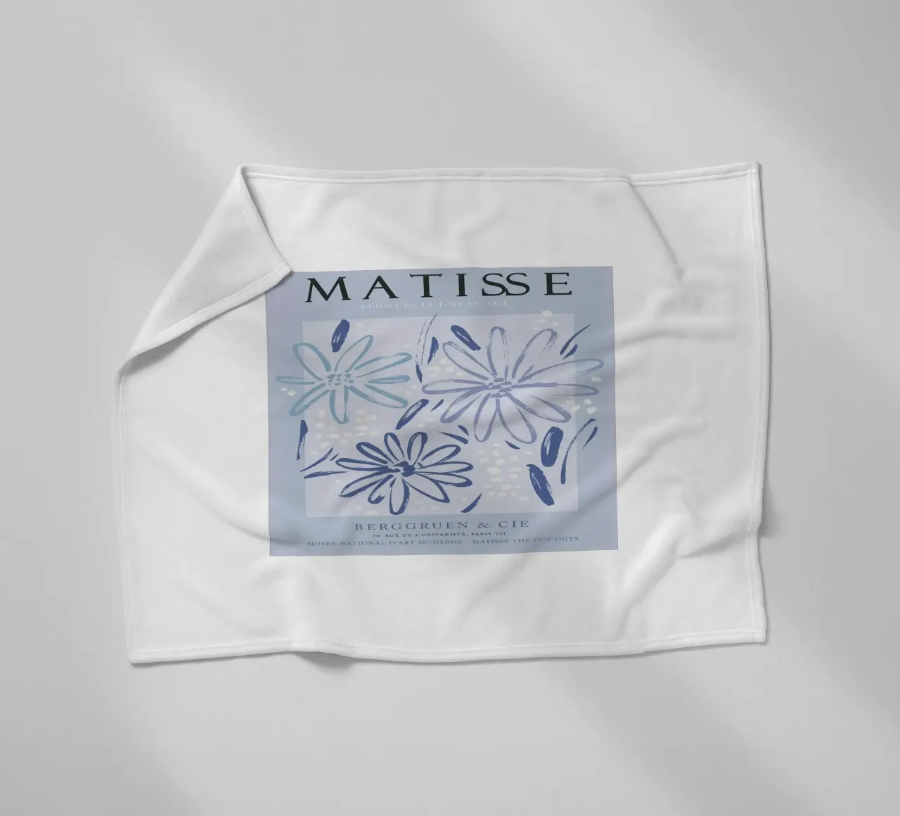 Henri Matisse - Mostra Blu 2 coperta in pile da Perdana shop