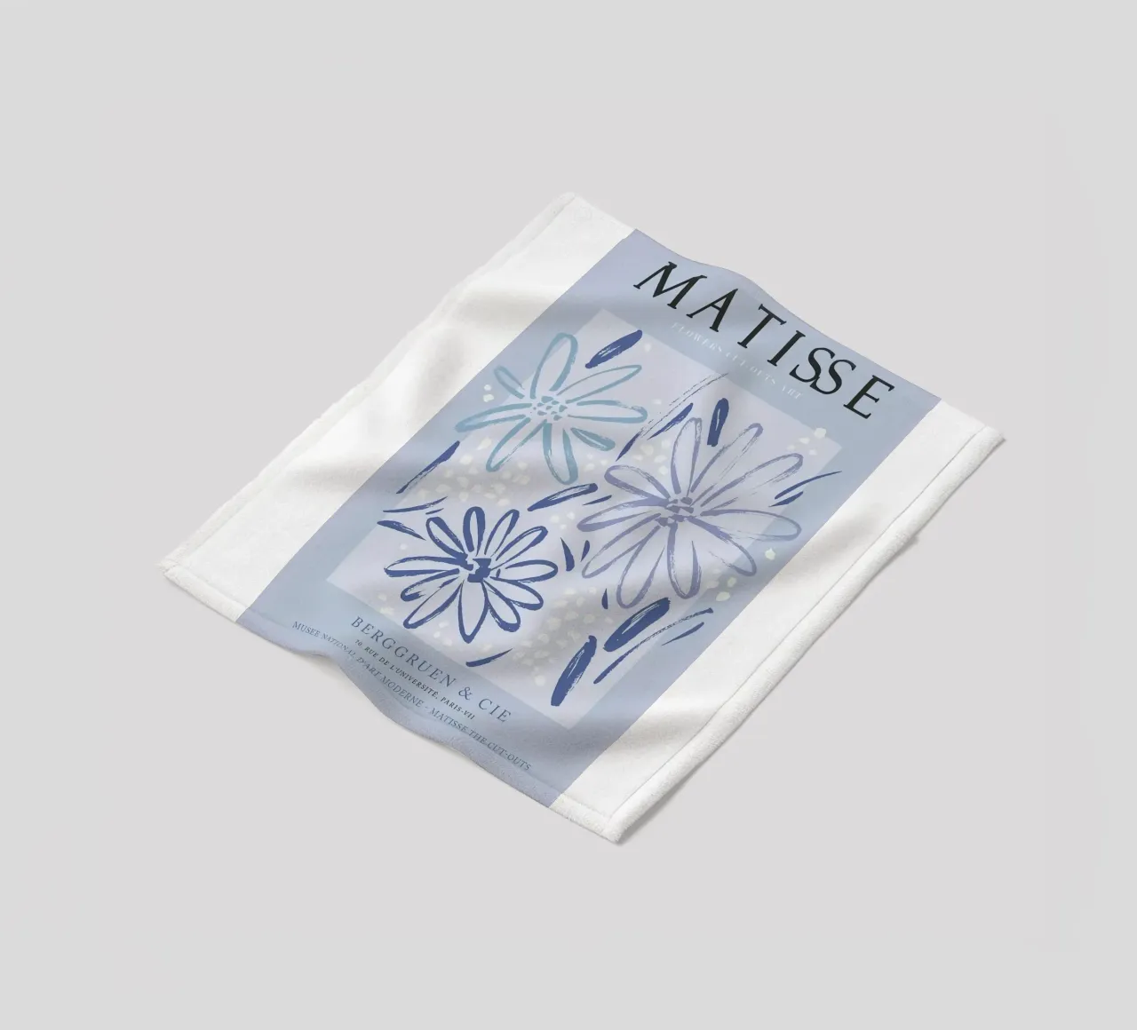 Henri Matisse - Mostra Blu 2 coperta in pile da Perdana shop