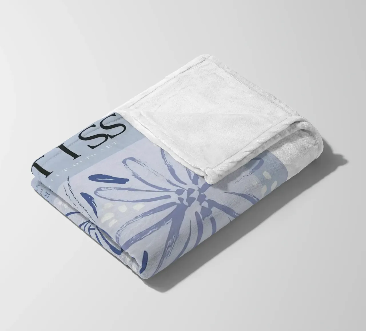 Henri Matisse - Mostra Blu 2 coperta in pile da Perdana shop