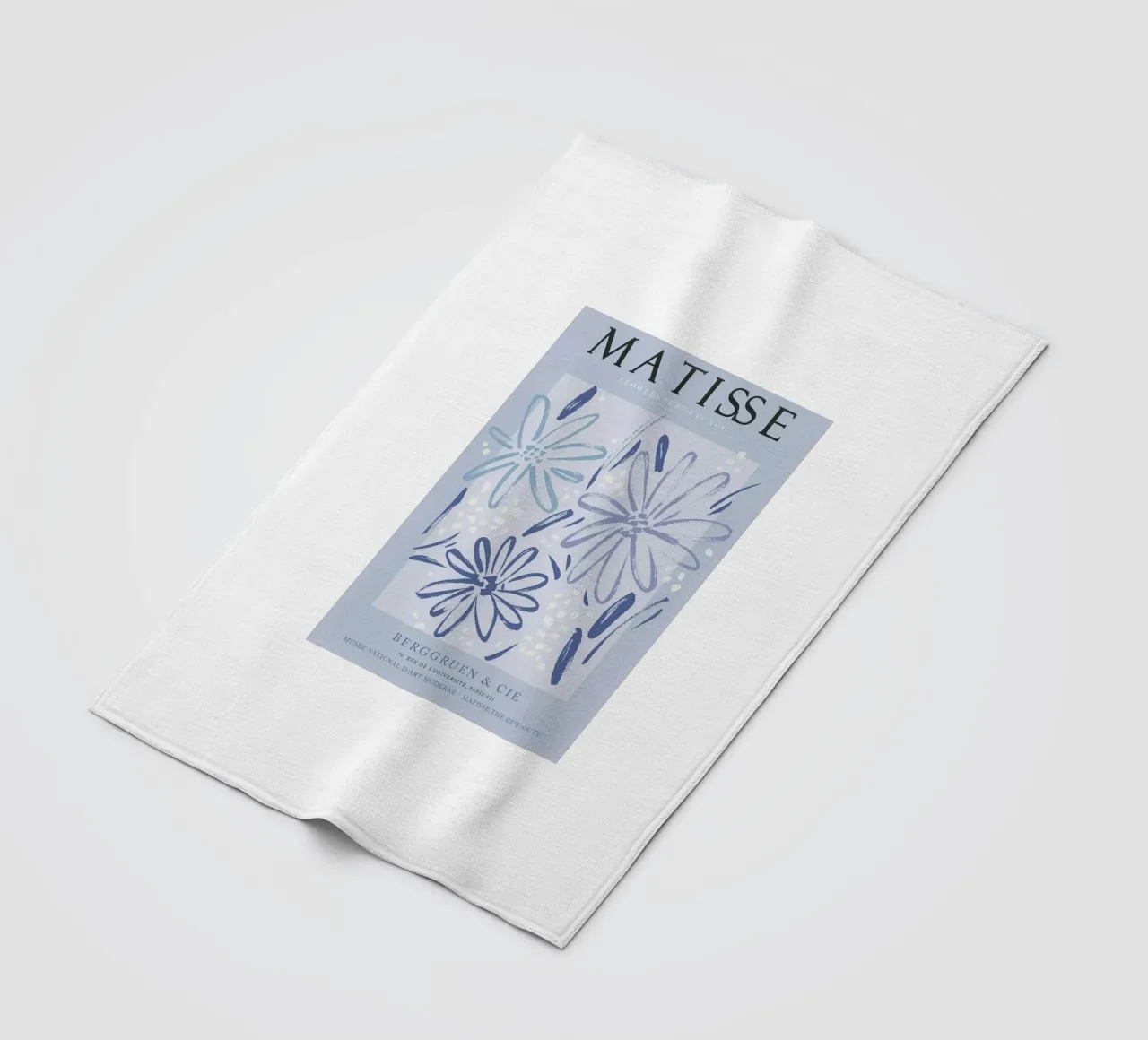 Henri Matisse - Mostra Blu 2 coperta in pile da Perdana shop