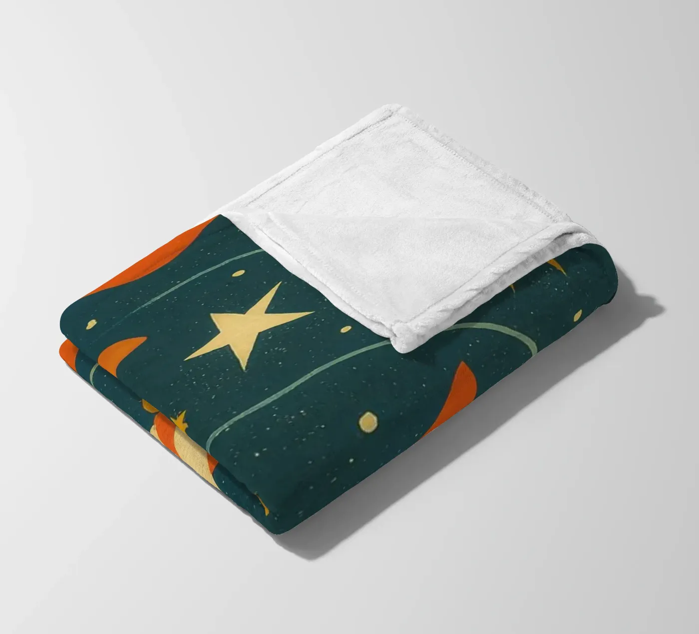 Intergalactic Adventure fleece blanket by TDPosters