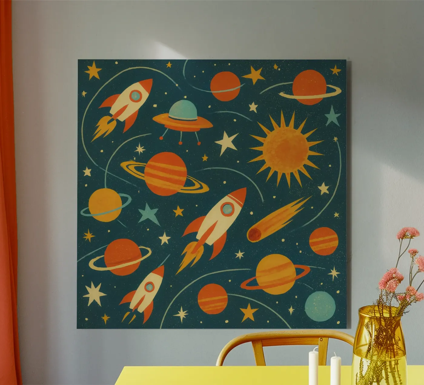 Intergalactic Adventure forex plate by TDPosters