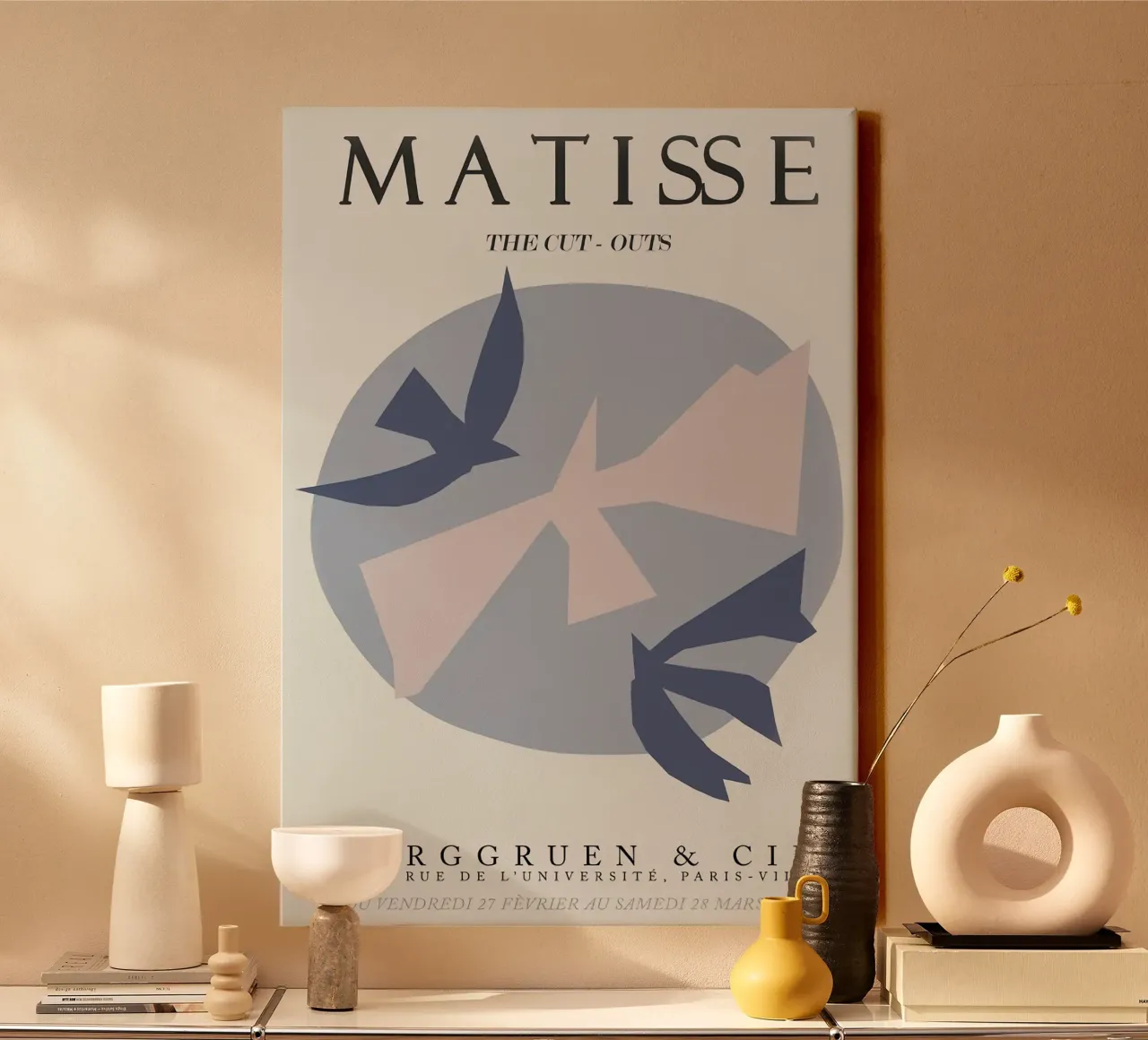 Berggruen And Cie - Henri Matisse tela con Cornice a cassetta da Perdana shop