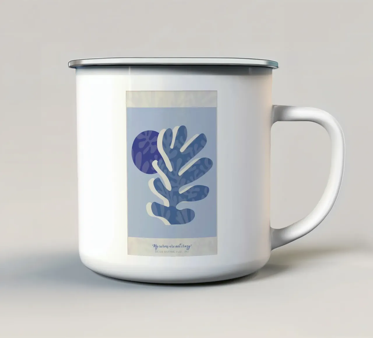 Henri Matisse - Jazz 1947 tazza in smalto da Perdana shop