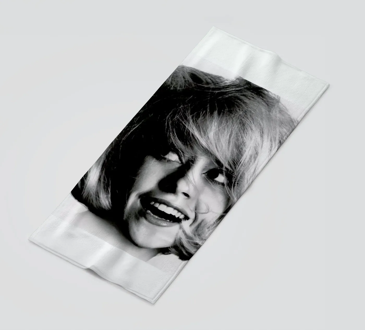 Model, 1966 beach towel by Gallery Print and Art Limited